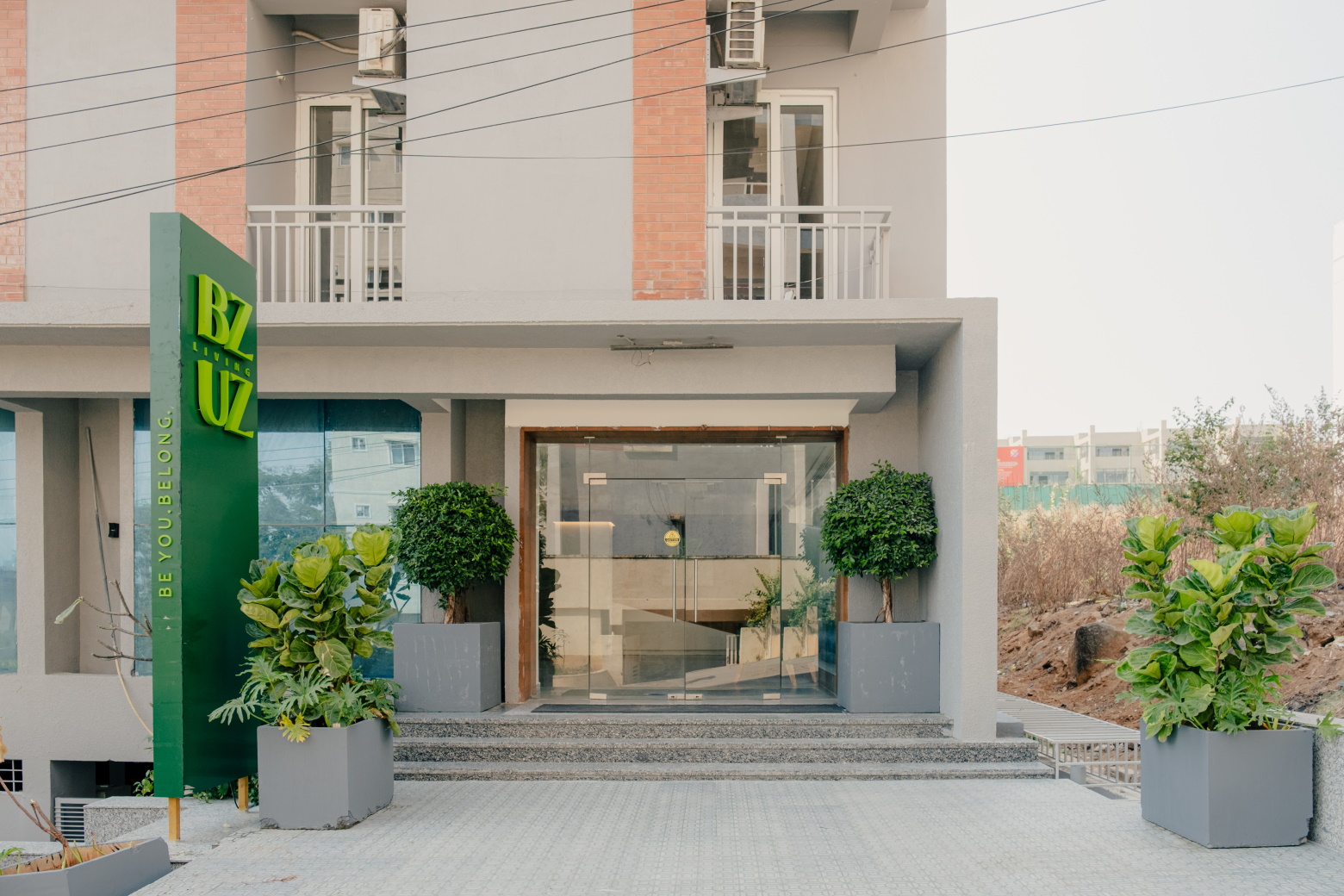 Luxury co-living rooms in Gachibowli Hyderabad offering comfortable and secure living spaces.